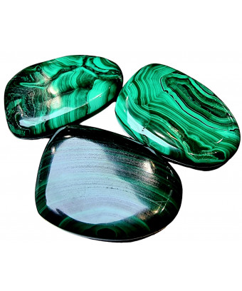 Pierre plate Malachite