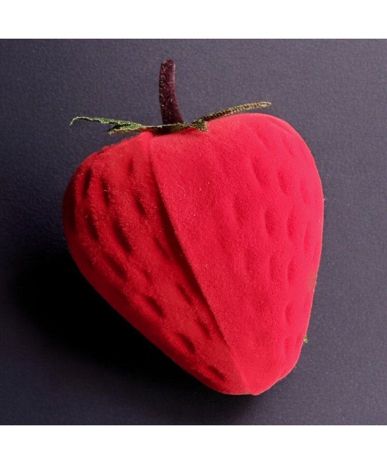 Boîte à bague Fraise