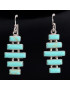 Boucles Turquoise Argent 925