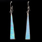 Boucles Opale Harlequin A+ Argent 925