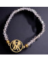 Bracelet Cristal Swarovski Gémeaux Plaqué or