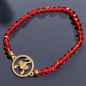 Bracelet Cristal Swarovski Scorpion Plaqué or
