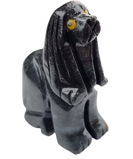 Chien Onyx gris anthracite