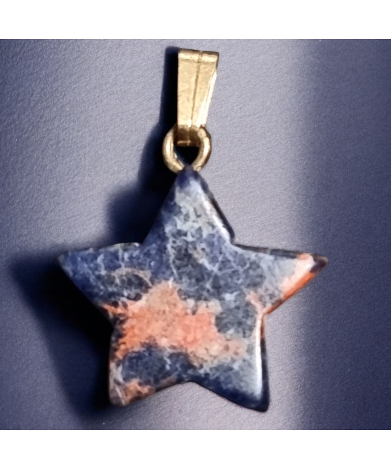 Pendentif Sodalite Etoile