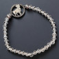 Bracelet Cristal Swarovski Bélier acier