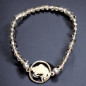 Bracelet Cristal Swarovski Taureau acier