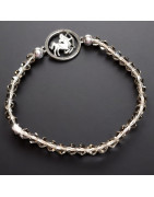 Bracelet Cristal Swarovski Sagittaire acier