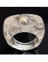 Bague Quartz rutile Etoile Argent 925 Taille 56