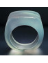 Bague Agate bleue pierre Taille 57