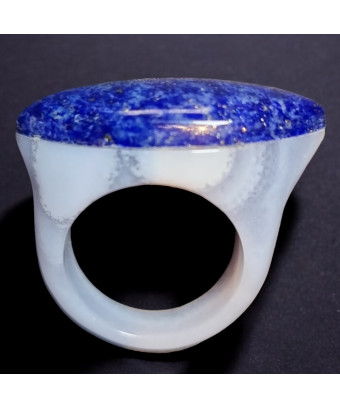 Bague Pierre Lapis-lazuli &...