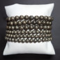 Bracelet Pyrite Pierres rondes (s)