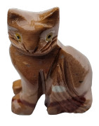 Chat Onyx marron