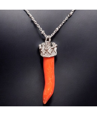 Pendentif Corail rouge...