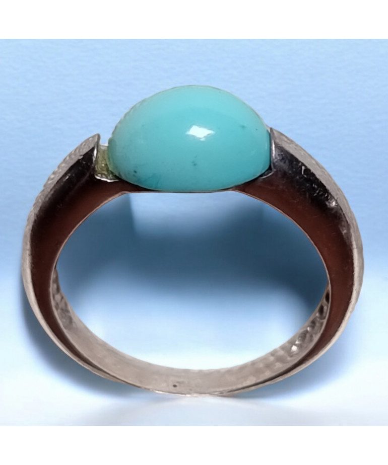 Bague Turquoise Argent 925 Taille 55