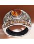 Bague Zirconium Acier inox Taille 60