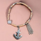 Bracelet Cristal Swarovski avec breloques