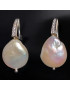 Boucles Perles d'eau douce Baroques Argent 925