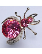 Broche Pin's Swarovski Insecte