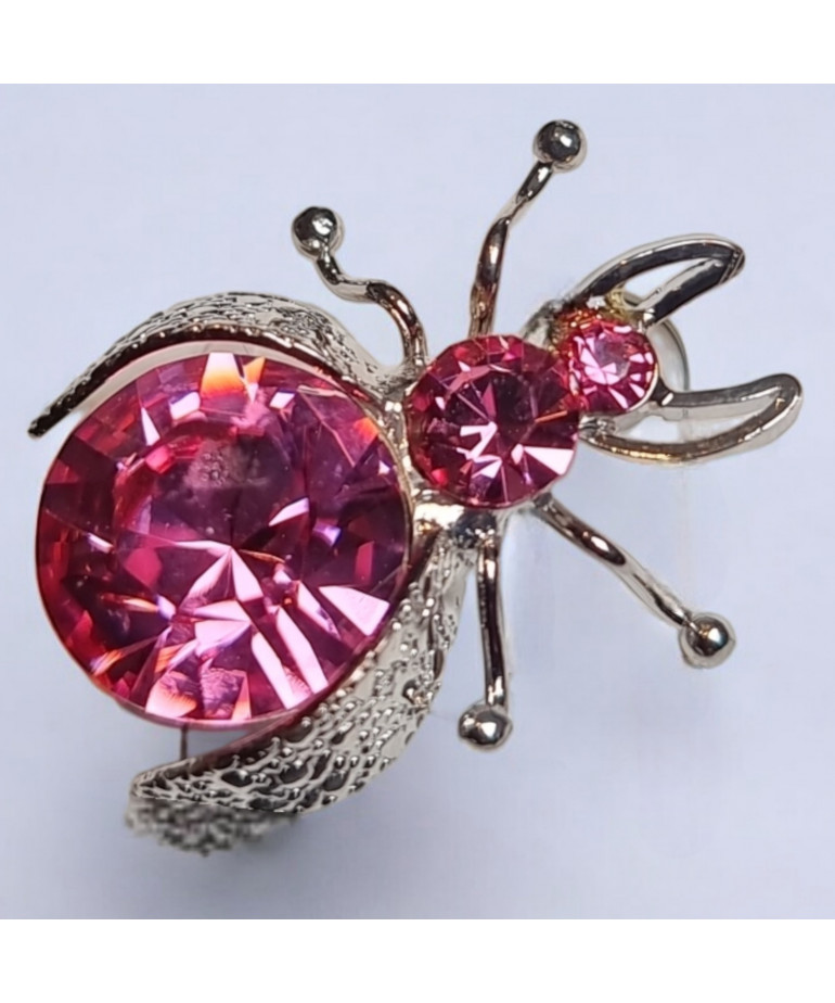 Broche Pin's Swarovski Insecte