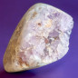 Géode Améthyste et Calcédoine 232g