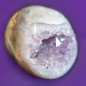Géode Améthyste et Agate fleur 295g