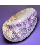 Géode Améthyste et Agate fleur 269g