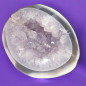 Géode Améthyste et Agate fleur 68g