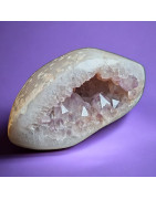 Géode Améthyste et Agate 193g
