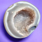 Géode Améthyste et Agate Fleur 91g