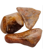 Pierre roulée Agate fleur de cerisier
