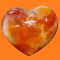 Cœur Agate de feu 155g