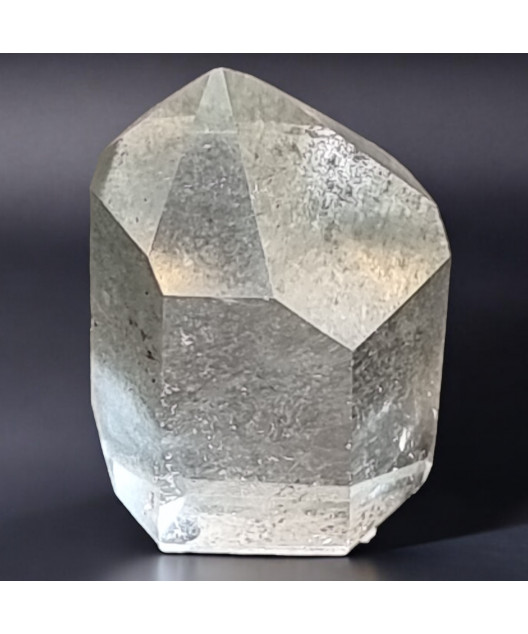 Cristal de roche Chlorite Pointe Monoterminée 19g