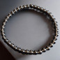 Bracelet Larmes d'Apache Pierres rondes 4mm