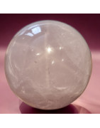 Boule Quartz rose étoilé 187g