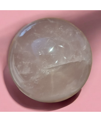 Boule Quartz rose étoilé 275g