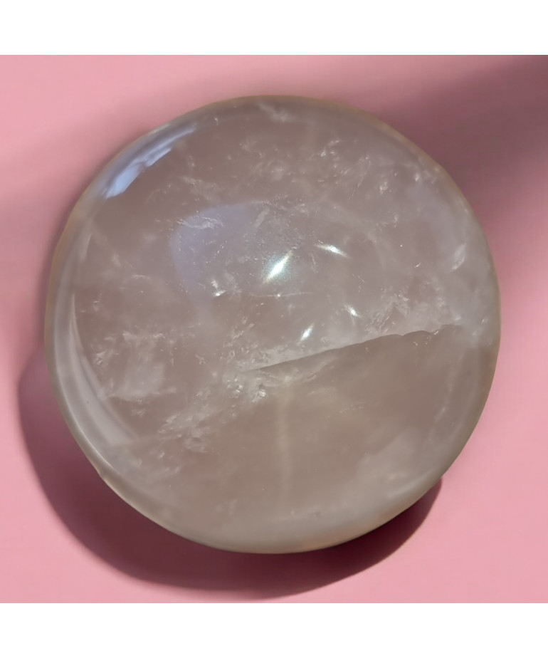 Boule Quartz rose étoilé 275g