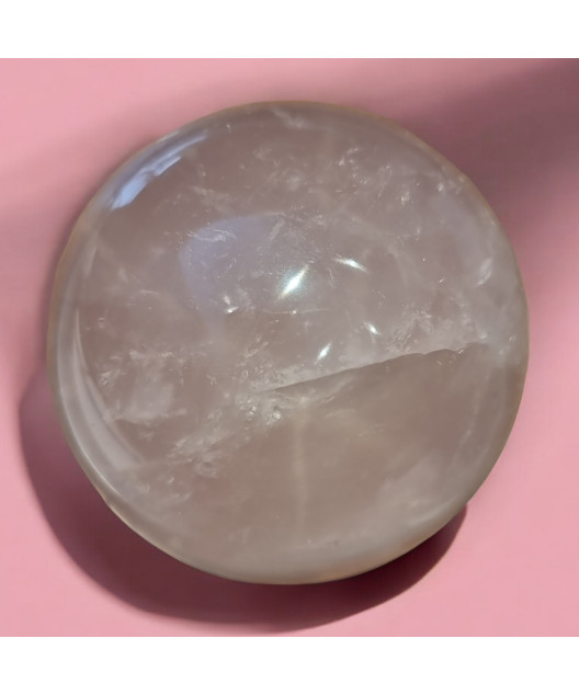 Boule Quartz rose étoilé 275g
