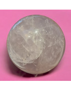 Boule Quartz rose étoilé 941g