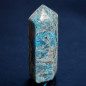 Obélisque Apatite bleue 111g