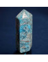 Obélisque Apatite bleue 111g