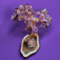Arbre du bonheur Améthyste 10cm