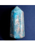 Obélisque Apatite bleue 79g