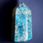 Obélisque Apatite bleue 201g