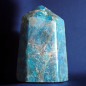 Obélisque Apatite bleue 120g