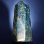 Obélisque Apatite bleue 497g