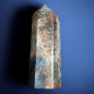 Obélisque Apatite bleue 219g