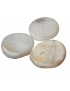 Pierre plate Opale blanche