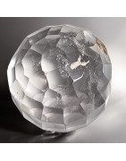 Boule Cristal de roche facettée Feng Shui 44g
