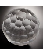 Boule Cristal de roche facettée Feng Shui 45g