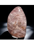 Menhir Quartz rose avec inclusions de mica 4341g